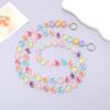 Yi Lian Acrylic Beaded Phone Chain: Pearl Crossbody Strap Charm for Women