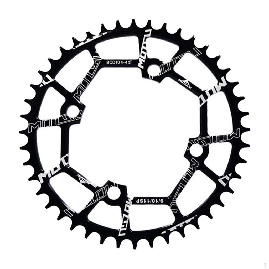 Chain 40T ~ 52BCD Road Bike Narrow Round Wheel Wide Sprocket Component Parts