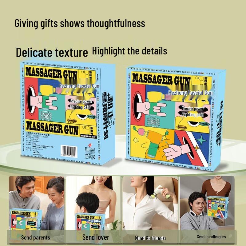 HEZHENG Professional Portable Percussion Massager