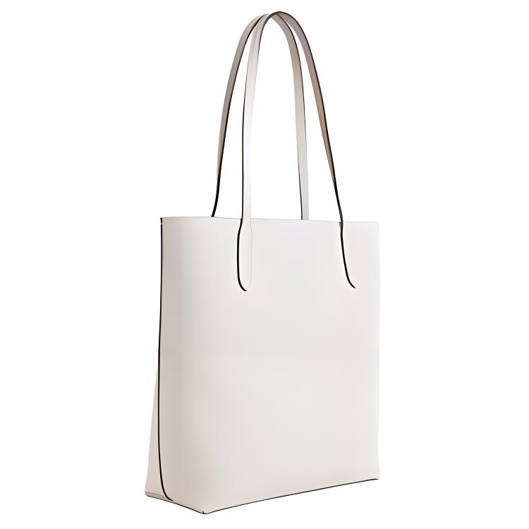 COACH Double Sided Leather Handbag, Shoulder Bag Large Women's White CP037-SVHA