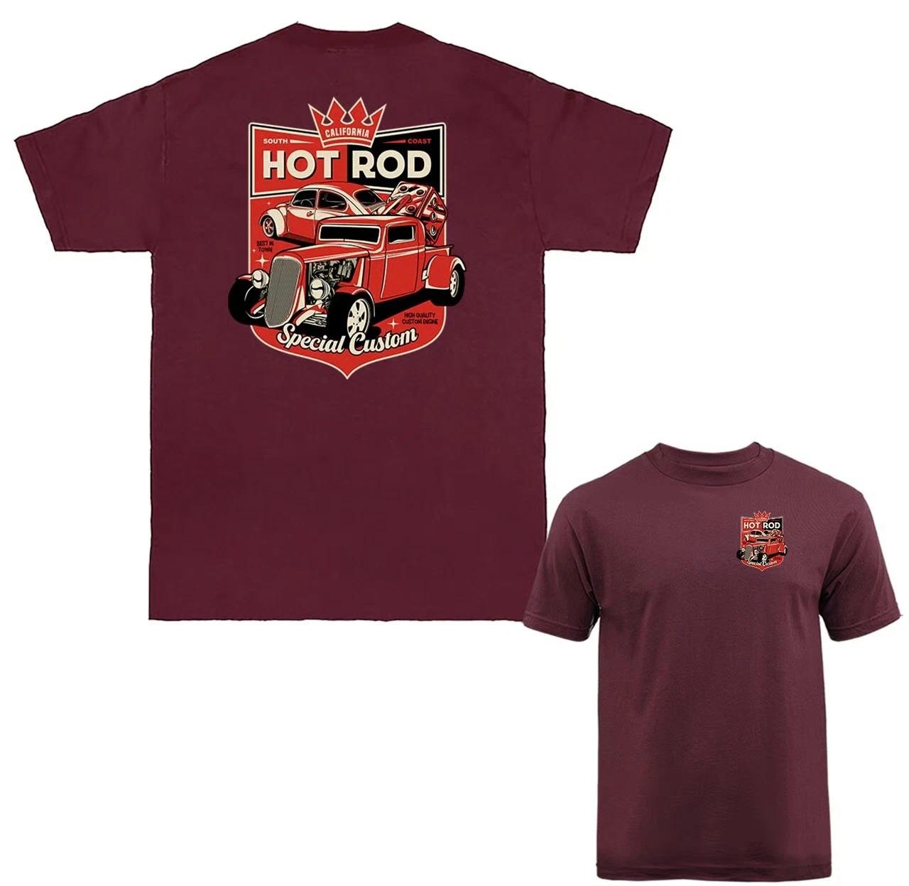 Hot Rod Special Custom Classic Vintage Car Automobile Graphic T-shirt XXXXL