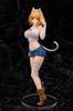 Daiki Industry BLACK & WHITE Cat Girl Shironeko-chan Illustration by Mataro 16 Scale PVC Painted Finished Figure