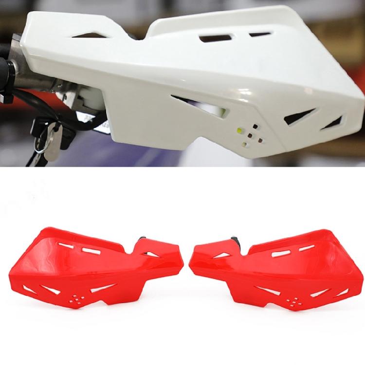 Motorcycle Hand Guard Protectors Universal Plastic Metal Construction Wind Chill Blocking Easy Assembly Guide