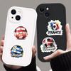 50 Sheets World Cup National Flag Cartoon Stickers: Creative, Cultural Decorations for Stationery, Planners, Notebooks