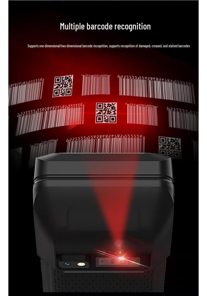 PDA Label Terminal with RFID, Fast Charging, Barcode Scanning & Medical Waste Processing