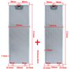 Dunstabzugshaube Filterset 515x165+ 515x185 mm Küchenabzug Dunstabzugshaube Fettfilter Aluminium