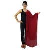 Chiffon Blend long Stole Scarves Solid Pattern Dupatta Indian Chunni Head