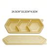 Eco-Friendly Corn Starch Biodegradable Disposable Food Containers with Lids