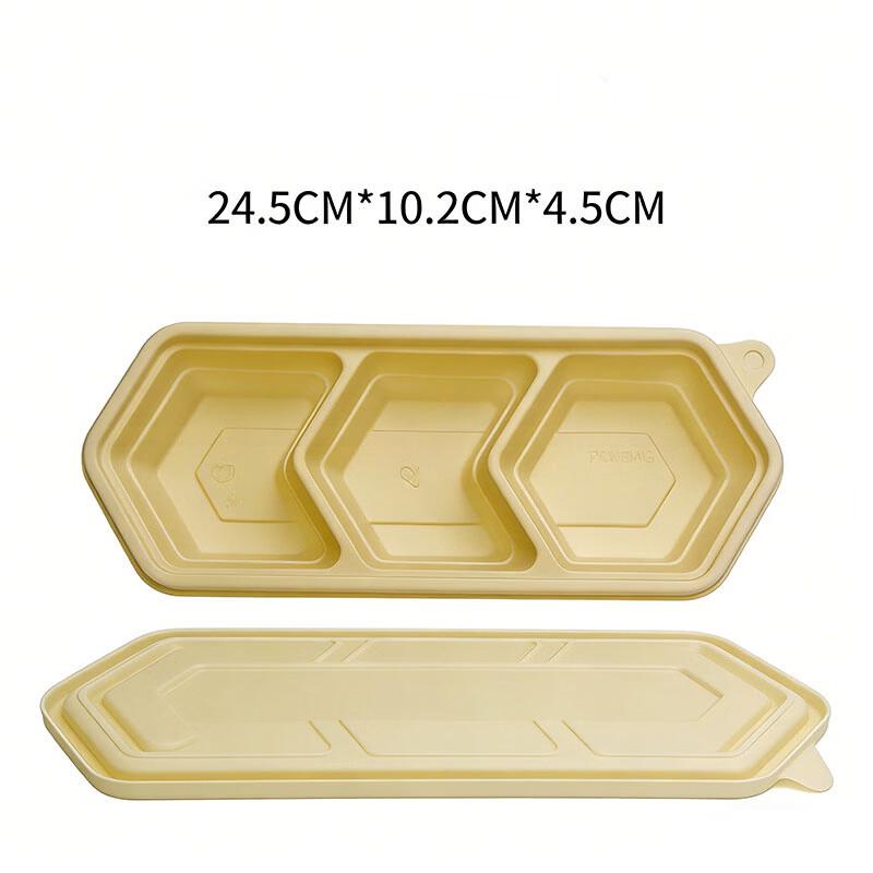Eco-Friendly Corn Starch Biodegradable Disposable Food Containers with Lids