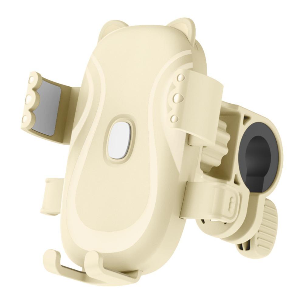 Anti-shake Bicycle Phone Holder 360° Rotatable Adjustable Electric Bike Phone Bracket Stable Non-slip Scooter Phone Clip Cycling