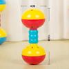 1 Pc Baby Rattles Toys Stroller Plastic Double Head Music Hand Shaking Educational Kids Toys for New