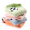 1Pcs 25x25cm Cartoon Panda Jacquard Cotton Baby Children Face Towel Hand Washcloth Water Absorbent Soft
