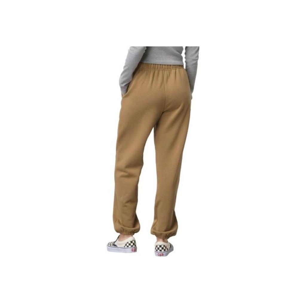Vans Solid Color Small Logo Embroidered Drawstring Knit Jogger Pants Women Bottoms Yellow VN0A7YS5DZ9