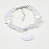 Handmade Seashell & Crushed Stone Bracelet with Lobster Clasp - Perfect Summer Travel Souvenir