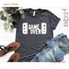 Game Over With HeartbeaT T Shirt Gamer Funny Christmas S Video Gaming SweaT Vintage Washed Soft Unisex Graphic Stretched