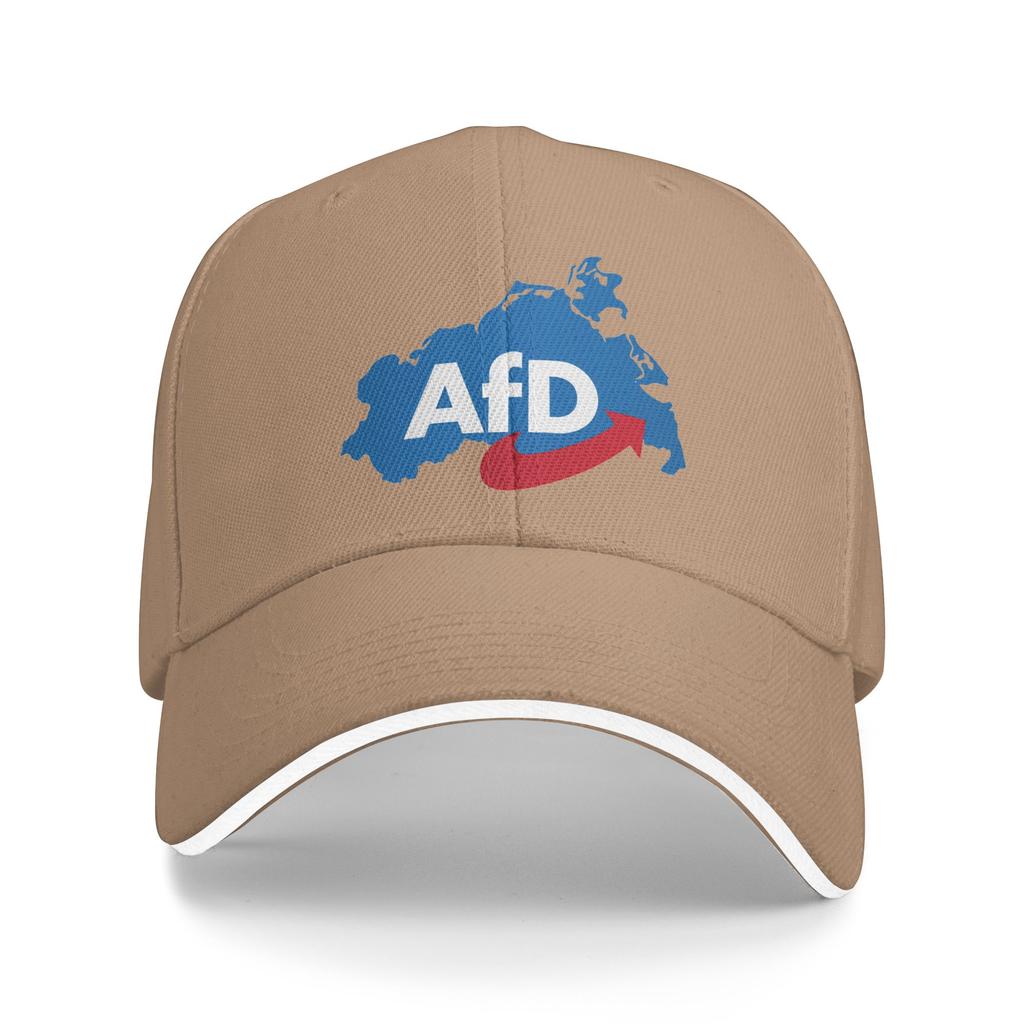 Summer German AFD Alternative for Germany Baseball Cap  Outdoor Gym Funny Print Sun Trucker Hat Women Men Sunscreen Snapback Cap