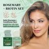 KOEC Rosemary Biotin Shampoo Bar Conditioner Set Oil Control Deep Cleanse Nourish Travel Portable