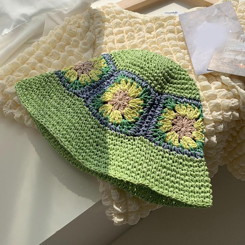 Summer Women Hats Wide Brim Sunscreen Fisherman Hat Supplies Lovely Bucket Hat