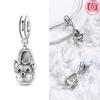 Authentic Charm copper Penguin Rabbit Blue Pendant Dog Animal Koala Bead Charms Compatible With Bracelets Accessory Gift Jewellery Diy Women