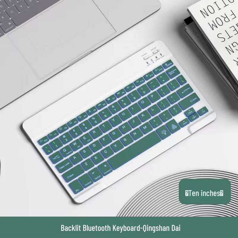 

Silent RGB Backlit Wireless Bluetooth Keyboard & Mouse for iPad, Tablets & Huawei Phones