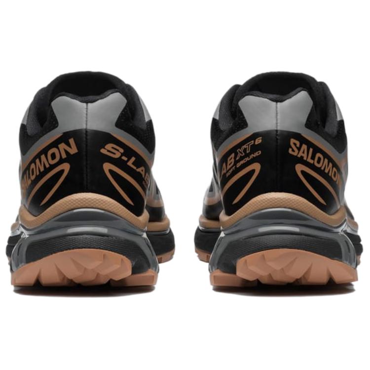 SALOMON Xt-6 Comfortable Durable Low-Top Running Shoes Unisex Running Shoes Black Brown 475824