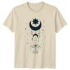 Sun Moon And Crystal Eye TShirt Celestial Mystical Gift For Him And Her