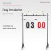 Floor-Standing Movable Basketball Scoreboard