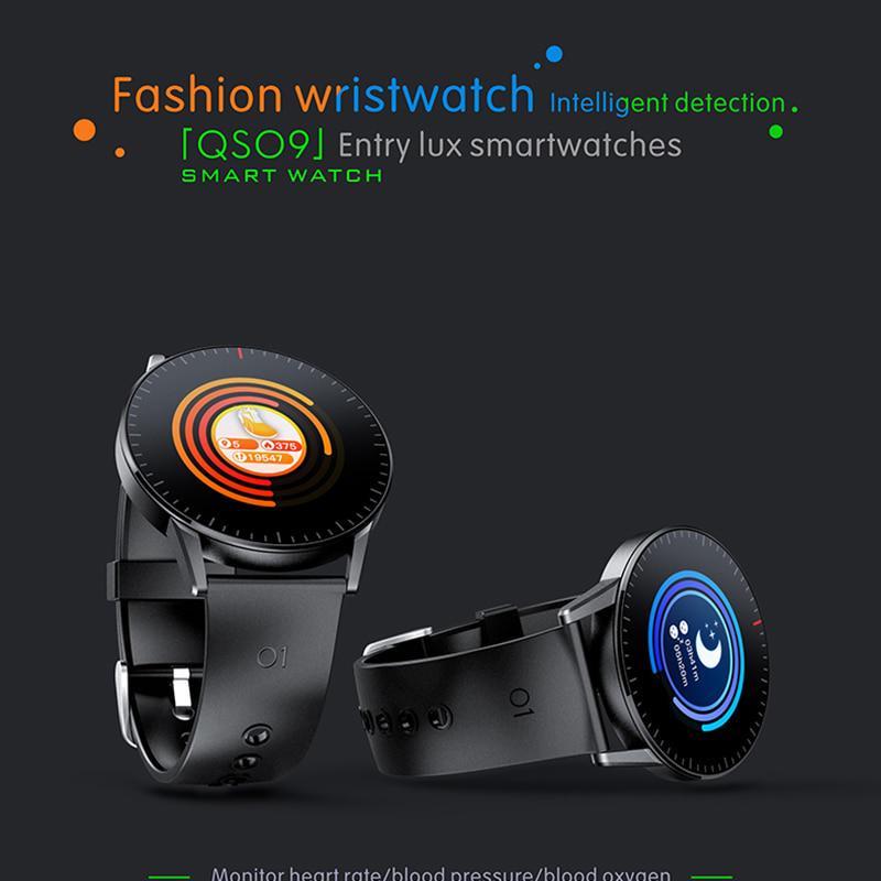 Buy QS09 Smart Watch Full Touch Screen Blood Oxygen Blood Pressure Men  Smart Watch Waterproof IP68 Smart Watch at affordable prices — free  shipping, real reviews with photos — Joom