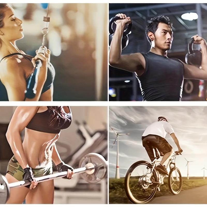 1Pair of Training Sport Gloves for Men Women Workout Fitness Body Building Weightlifting Gym Hand Wrist Palm Protector Dumbbells