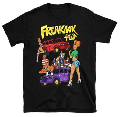Noua populară FreakNik eva Hip Hop Cadou Pentru Fani Negru Unisex Toate mărimile Tricou AC