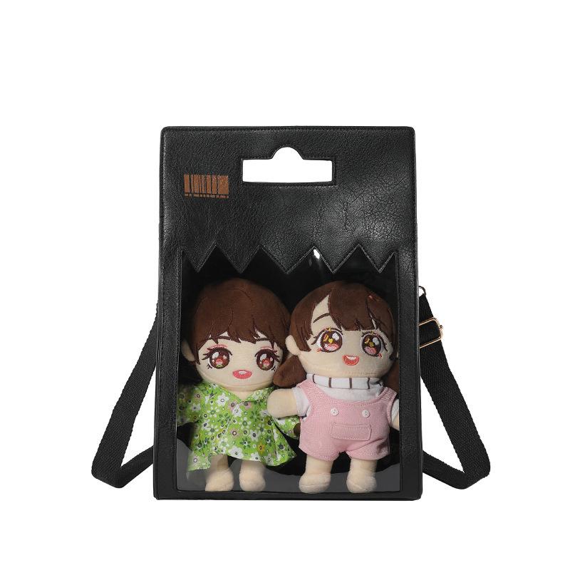 Campus outing bag handbag Korean style cute doll pain bag ins wind two-dimensional student handbag