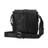 Gucci Jumbo GG Super Double G Logo Adjustable Shoulder Strap Magnetic Flap Messenger Bag Men Shoulder Bag Black 760235-AABY0-1000
