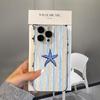 Star Stripes Phone Case For IPhone 16E 16 15 14 Pro Plus 13 12 11 17 Pro Max Case 17Air Silicone Shockproof Clear Soft Cover
