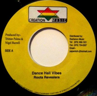 7inch Record ROOTS REVEALERS - Dance Hall Vibes DV002 Creation Star M Jamaica Reggae, Ska & Dub Used
