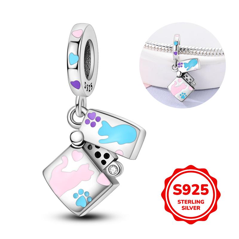 New In Fashion Copper Balloons And House Charm Beads Fit 3Mm Original Bracelet Necklace Womens Diy Jewelry Gift Making