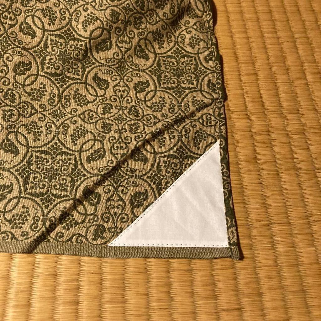 Used Ueha Kigyo Large-sized Furoshiki Ancient Ripse Folded Grape Arabesque Fabric Kimono Japanese Pattern Furoshiki Cotton