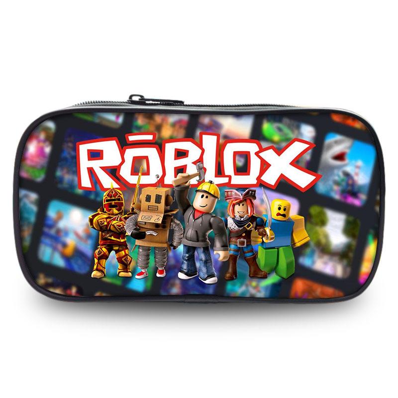 

Просторный пенал Roblox из прочной ткани Оксфорд с забавными рисунками для студентов StyleF