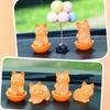 Orange Cat Car Interior Accessories Decoration Car Decor Cartoon Car Ornament  Auto Dashboard