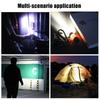Led Mini Torch Light Portable USB Rechargeable Pocket Keychain Flashlights Waterproof Outdoor Hiking Camping Torch Lamp Lantern