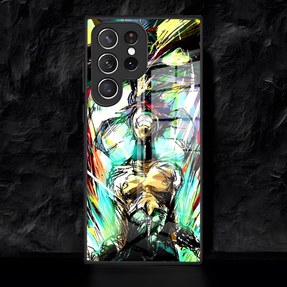 Anime G-Gurren Lagann Handyhülle Für Samsung S26 S25 Edge Ultra 24 23 22 21 Ultra Plus Fe A55 56 15 4G 5GGlasabdeckung