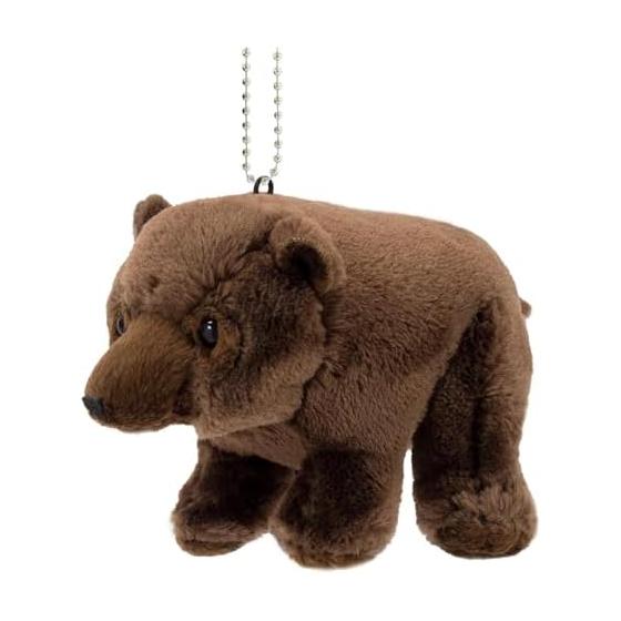 Yoshinori Plush Toy Riku no Nakamachi Brown Bear Mascot