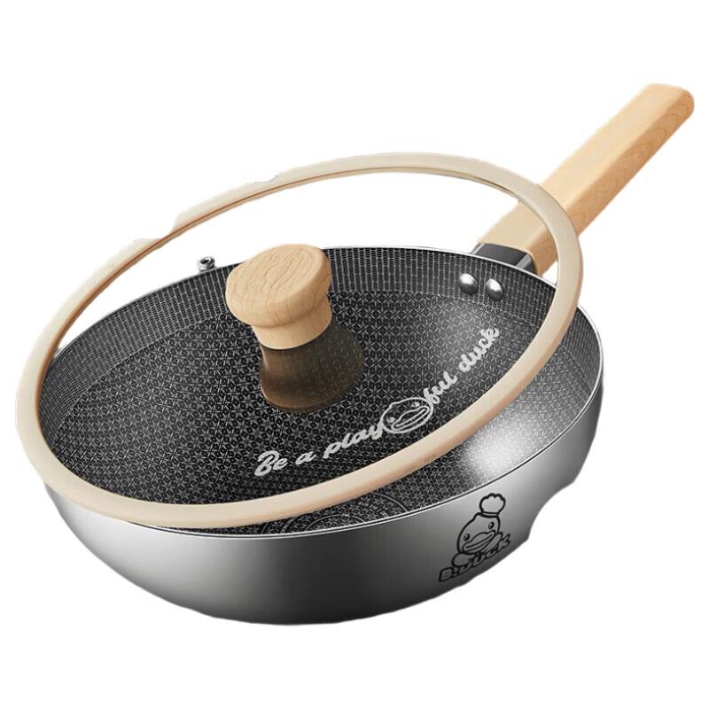 COOKER KING 32cm 316 Stainless Steel Stir-Fry Pan