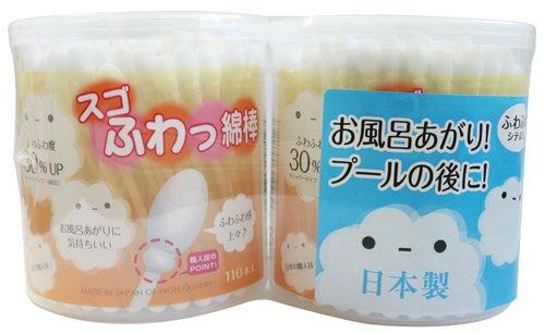 SANYO Super Soft Cotton Swabs 110 pcs pack