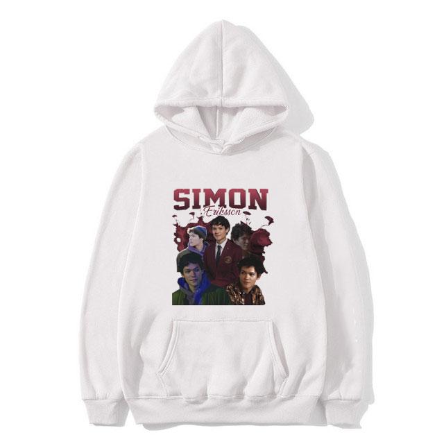 Simon Eriksson Omar Rudberg Grafická Mikina Pánská Dámská Ležérní Vintage Mikina Pánská Vysoce Kvalitní Fleecová Bavlna Pulovr Mikiny s Kapucí