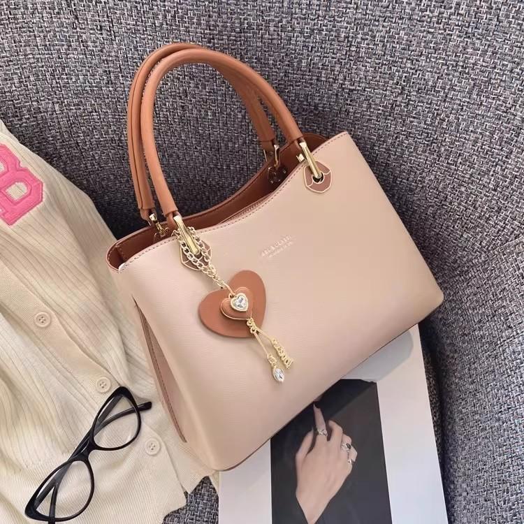 520 Geschenk für Freundin Exquisite Echte Leder Handtasche Neu Einzelne Schulter Crossbody Muttertagsgeschenk