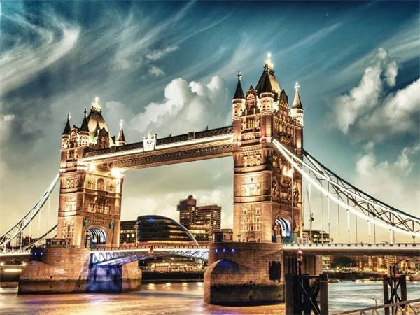 

Наборы для алмазной живописи Тауэрский мост в Лондоне Полная квадратная круглая вышивка Мозаика Пейзаж Домашний декор Full Round 20x30CM