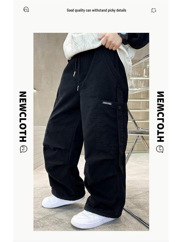 Boys' Trendy Autumn Casual Long Pants for 2025
