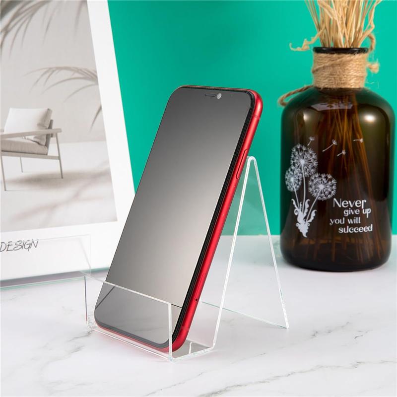 4pcs Acrylic Book Stand Book Holder for Display Clear Easel Stand for Display Display Holder for Postcard Sticker