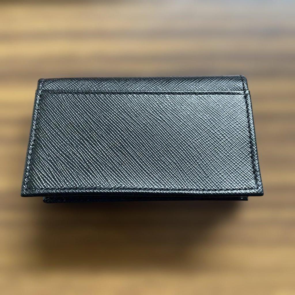 Used Unused item! PRADA Saffiano Business Card Holder Card Case 2MC122