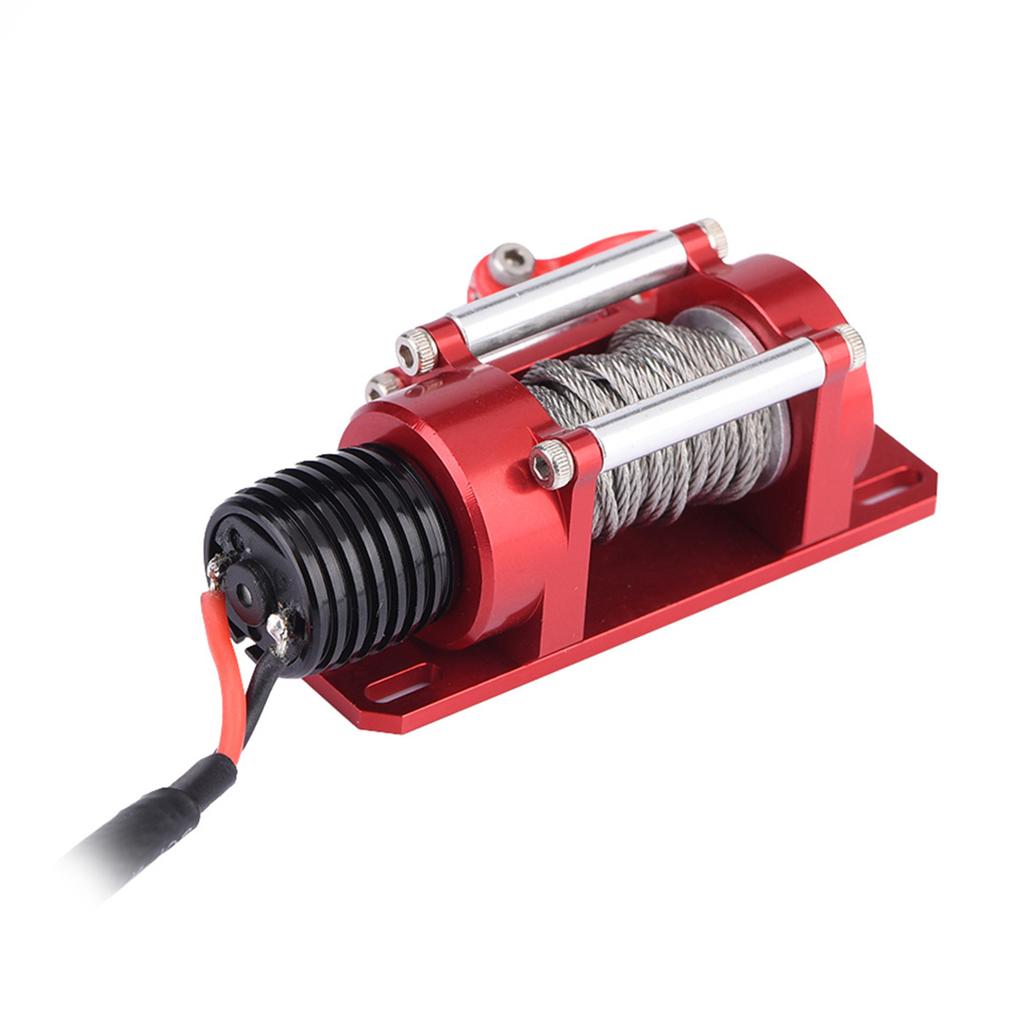1:10 RC Crawler Climbing Cars Electric Metal Winch for SCX10 D90 D110 TF2 TRX4 KM2